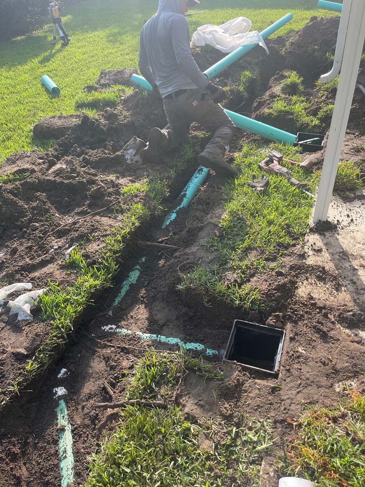 Installing a Drainage System in Your Yard
