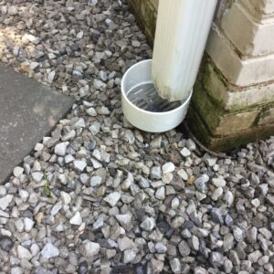 gutter for drainage