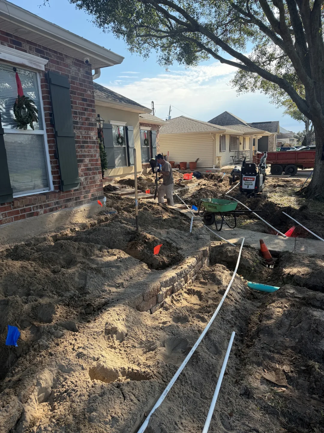 Metairie frontyard transformation