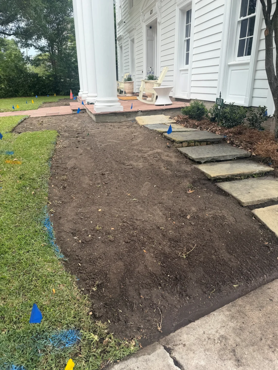 Old Metairie  landscape transformation