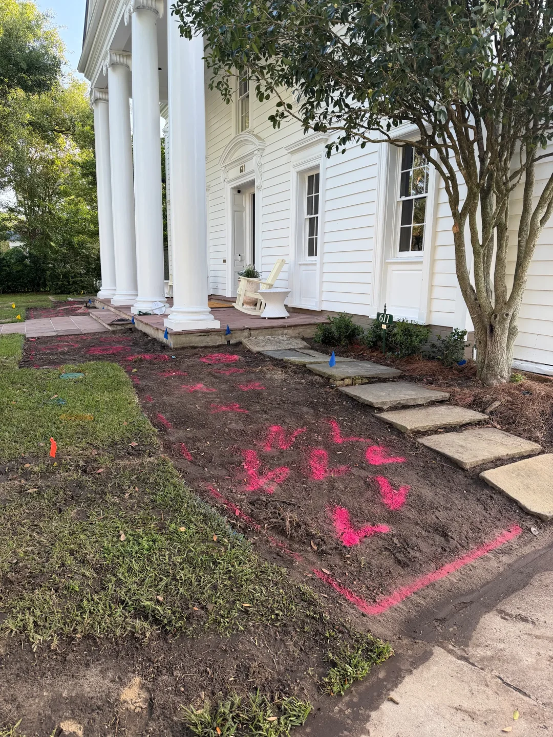 Old Metairie  landscape transformation