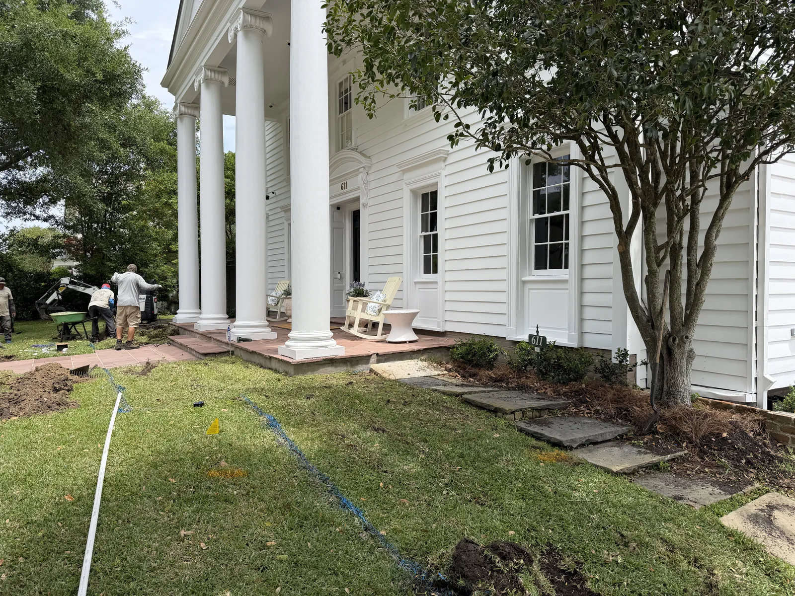 Old Metairie  landscape transformation