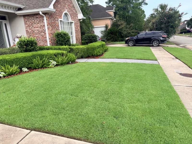 Kenner Zoysia sod installation